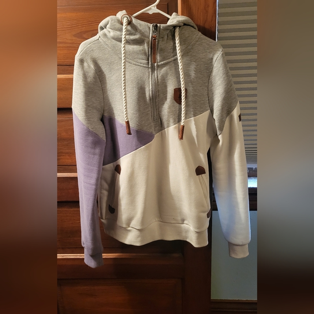 Wanakome Colorblock Half Zip Hoodie